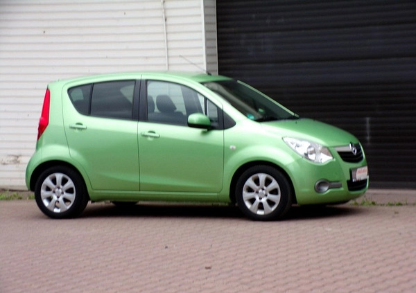 Opel Agila cena 15900 przebieg: 170900, rok produkcji 2008 z Gryfów Śląski małe 436
